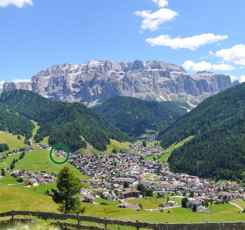 Garni Hotel Bel Vert Selva di Val Gardena Bagian luar foto